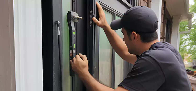 Fix Latch on Sliding Door Crystal Lake