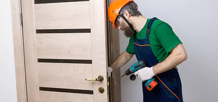 Replace Internal Door Handle with Lock Crystal Lake